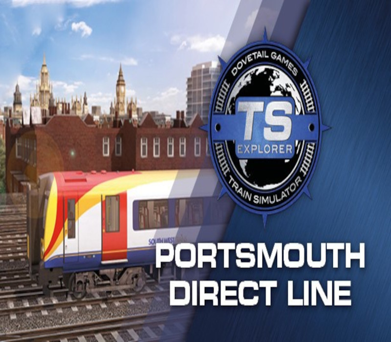 Train Simulator: Portsmouth Direct Line: London Waterloo - Portsmouth Route Add-On DLC Steam CD Key Logo