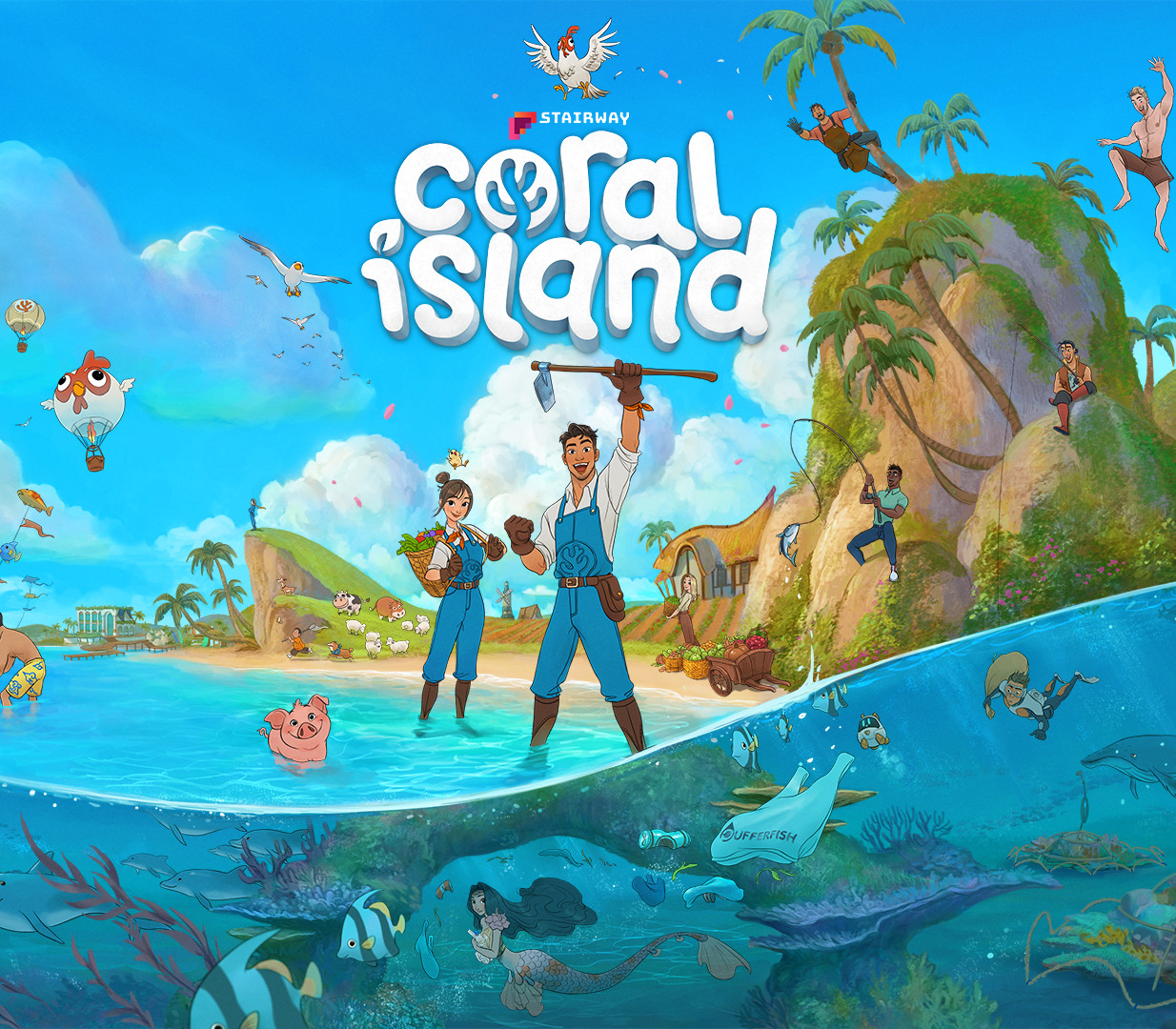 Coral Island EU PC Steam CD Key Logo