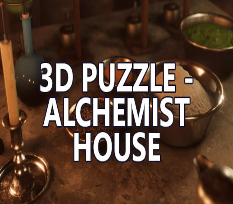 3D PUZZLE - Alchemist House Steam CD Key Logo