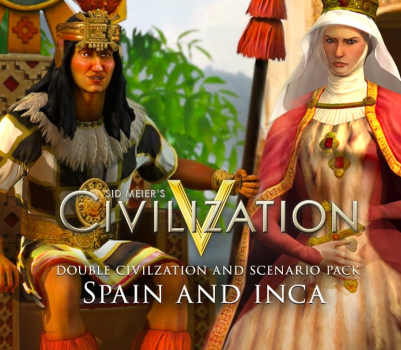 Sid Meier's Civilization V - Civ and Scenario Double Pack: Spain and Inca DLC PC Steam CD Key Logo
