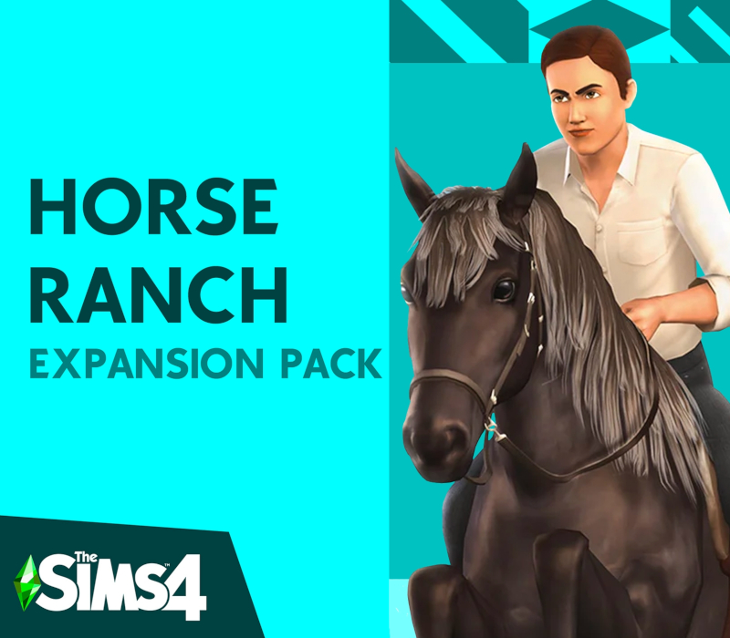 The Sims 4 - Horse Ranch DLC EA App CD Key Logo