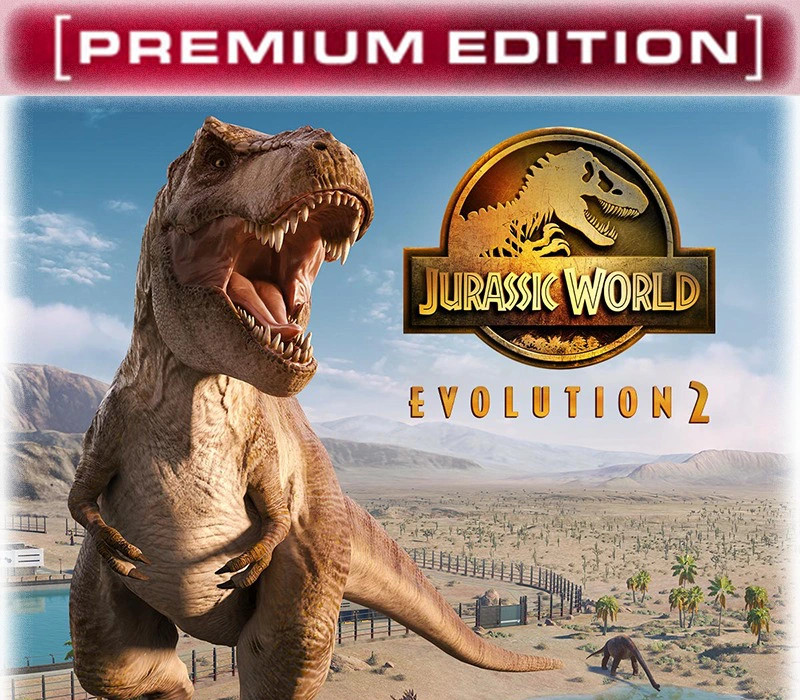 Jurassic World Evolution 2: Premium Edition 2024 v2 PC Steam CD Key Logo