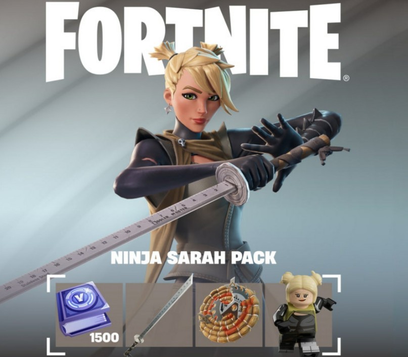 Fortnite - Ninja Sarah Pack DLC US XBOX One / Xbox Series X|S CD Key Logo