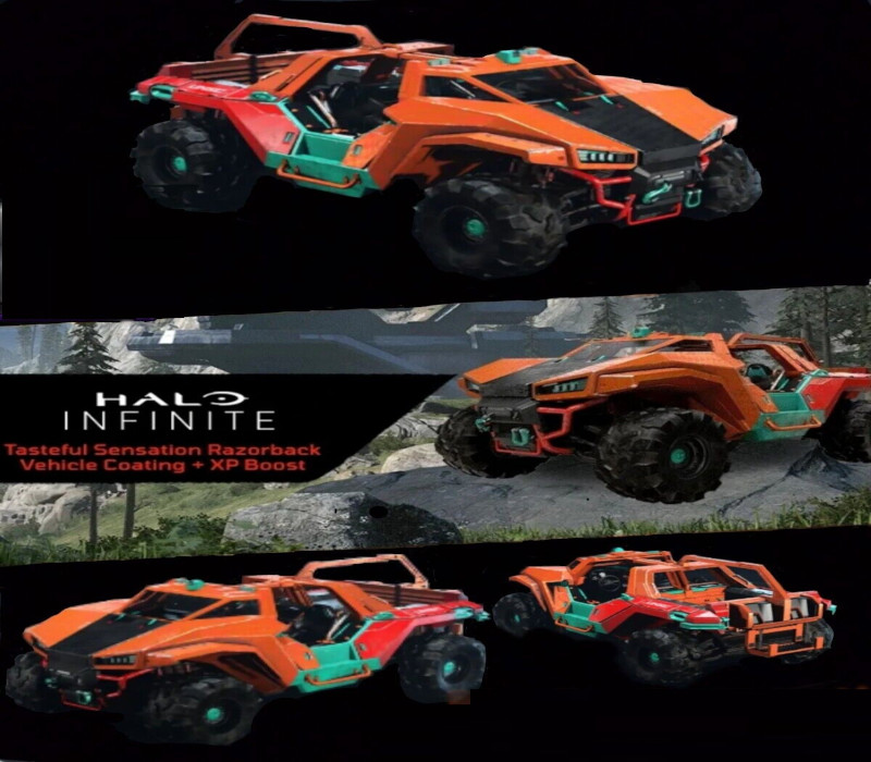 Halo Infinite - Tasteful Sensation Razorback + 2XP Boost DLC Digital Download CD Key Logo