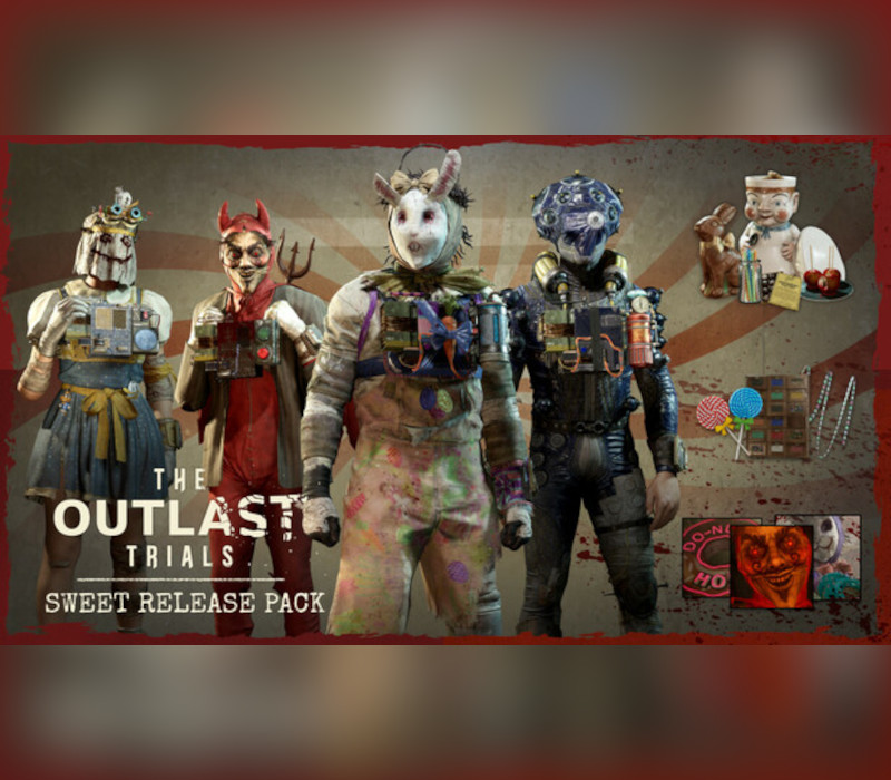 The Outlast Trials - Sweet Release Pack DLC PC Steam CD Key Logo