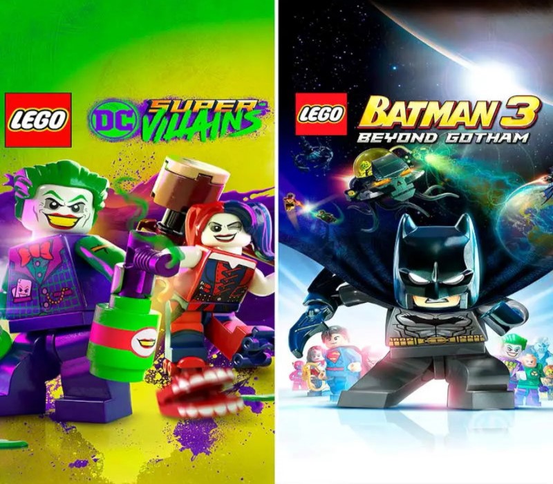 LEGO DC Heroes and Villains Bundle PC Steam CD Key Logo