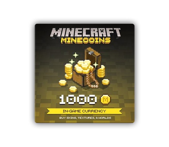 Minecraft Minecoins Pack - 1000 Coins CD Key Logo