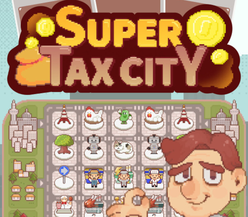 SuperTaxCity PC Steam CD Key Logo