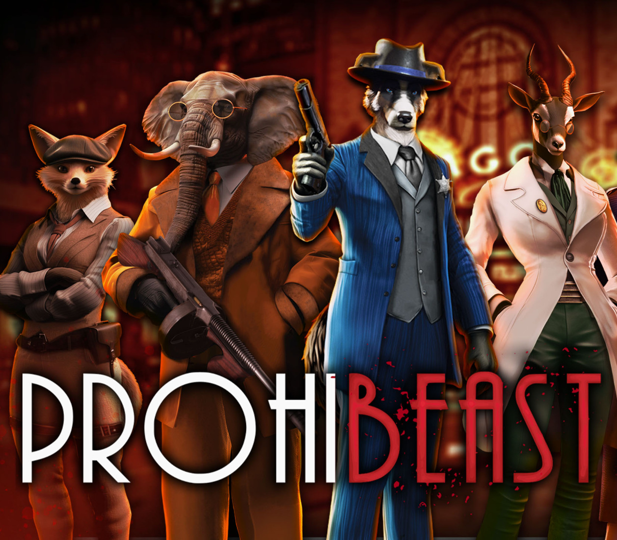 PROHIBEAST PC Steam CD Key Logo
