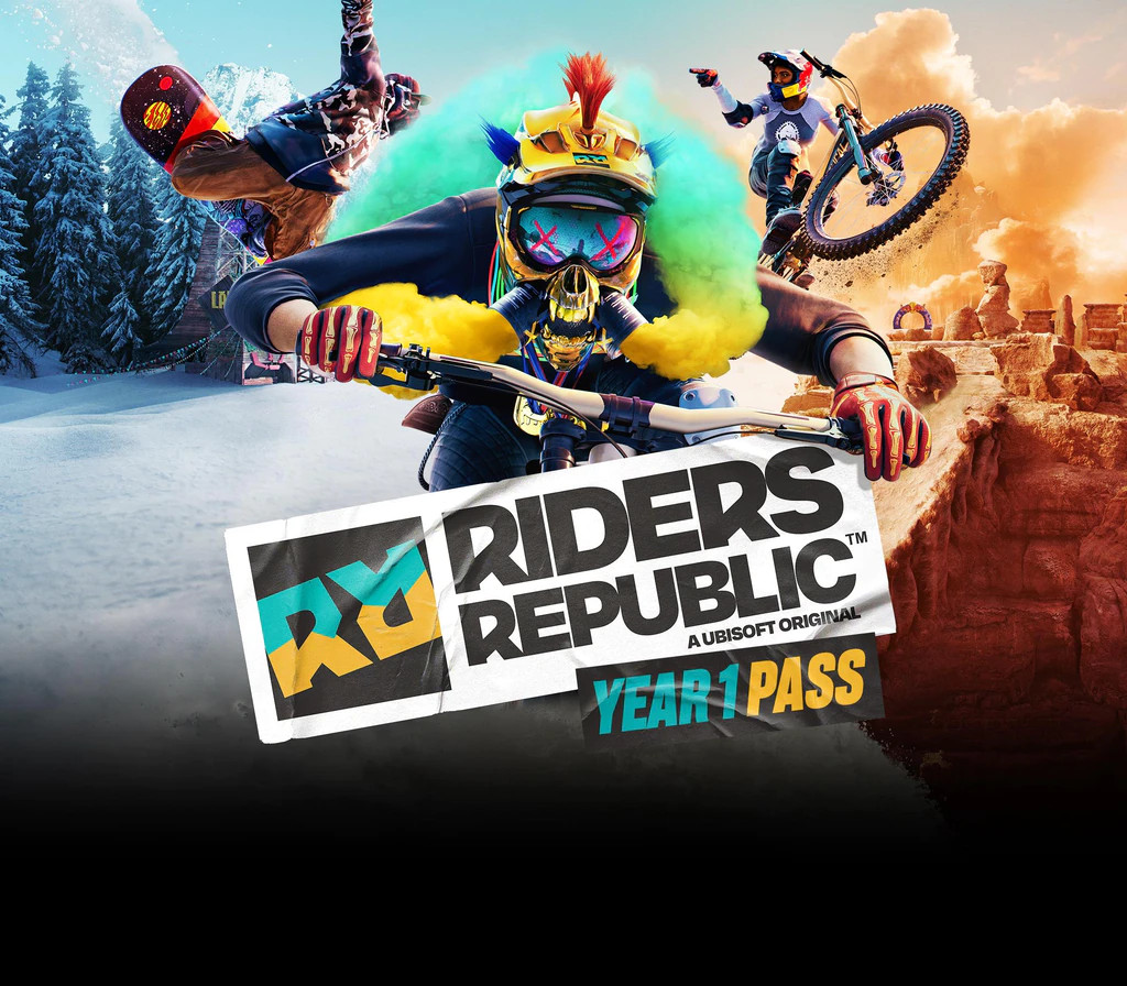 Riders Republic - Year 1 Pass DLC EU Xbox Series X|S CD Key Logo