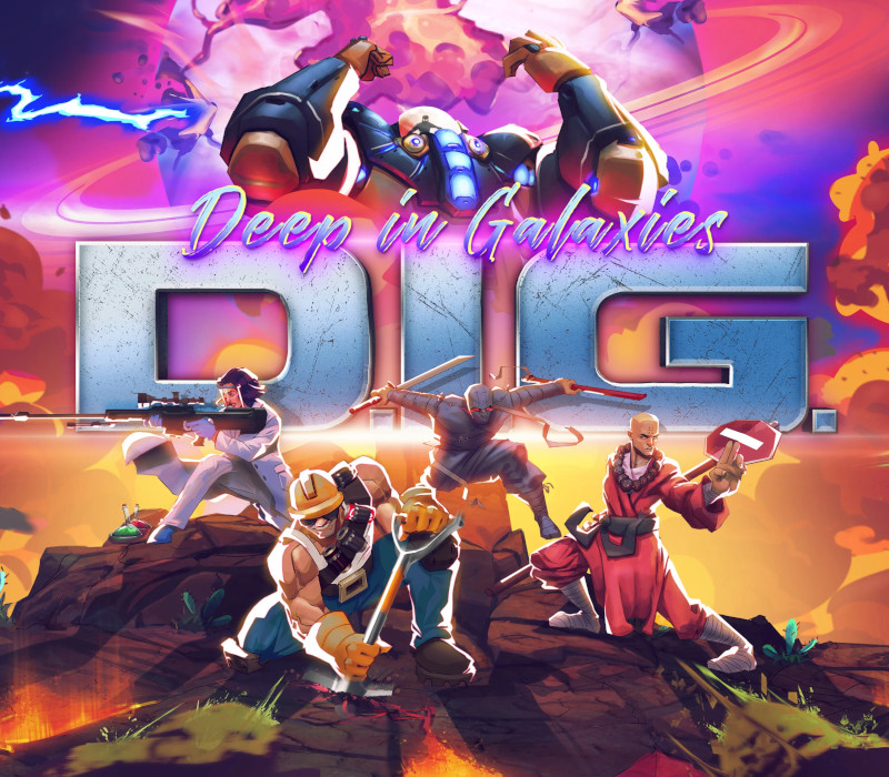 DIG - Deep In Galaxies Steam CD Key Logo