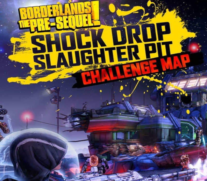 Borderlands: The Pre-Sequel - The Shock Drop Slaughter Pit DLC PC Steam CD Key Logo