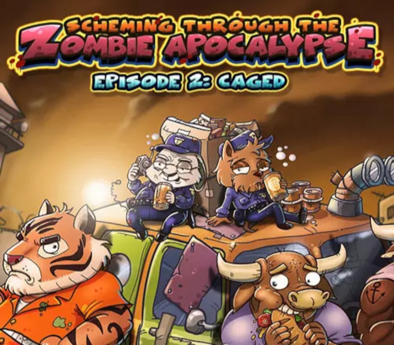 Scheming Through The Zombie Apocalypse - Ep2: Caged Steam CD Key Logo