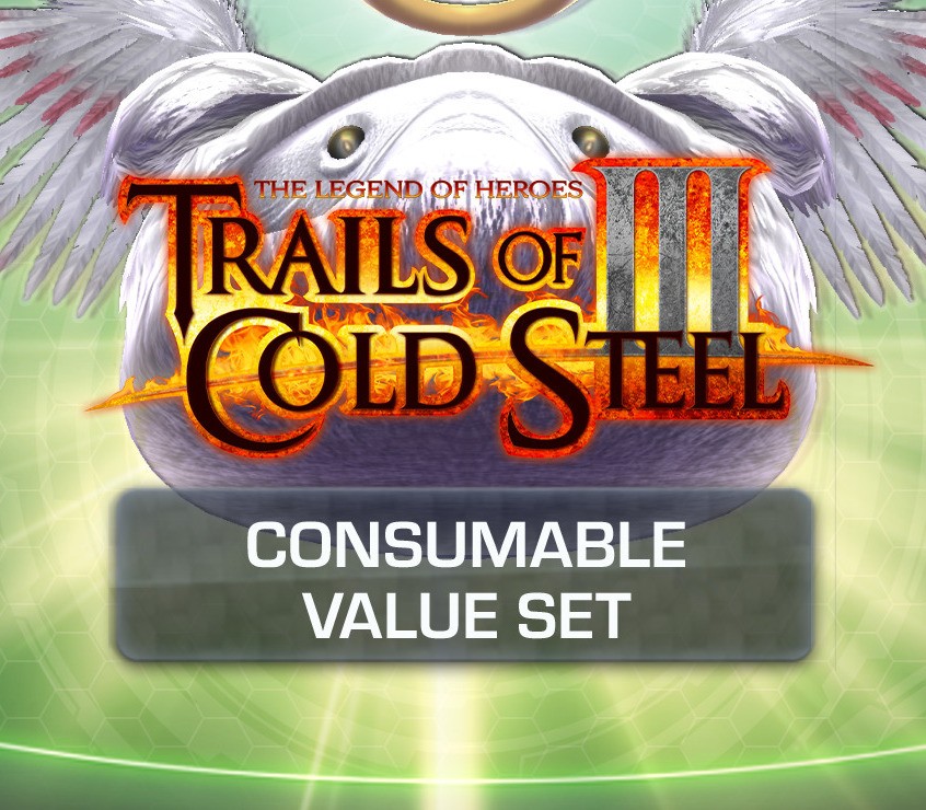 The Legend of Heroes: Trails of Cold Steel III - Consumable Value Set DLC Steam CD Key Logo