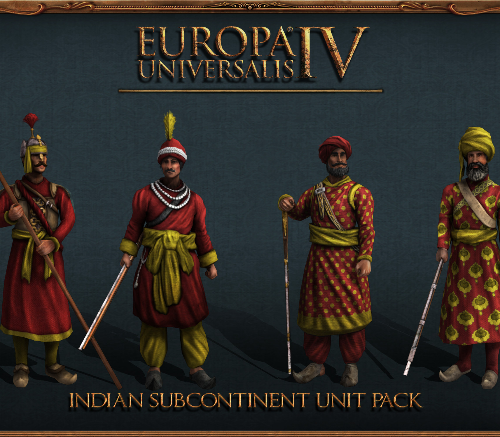 Europa Universalis IV - Indian Subcontinent Unit Pack DLC EU Steam CD Key Logo