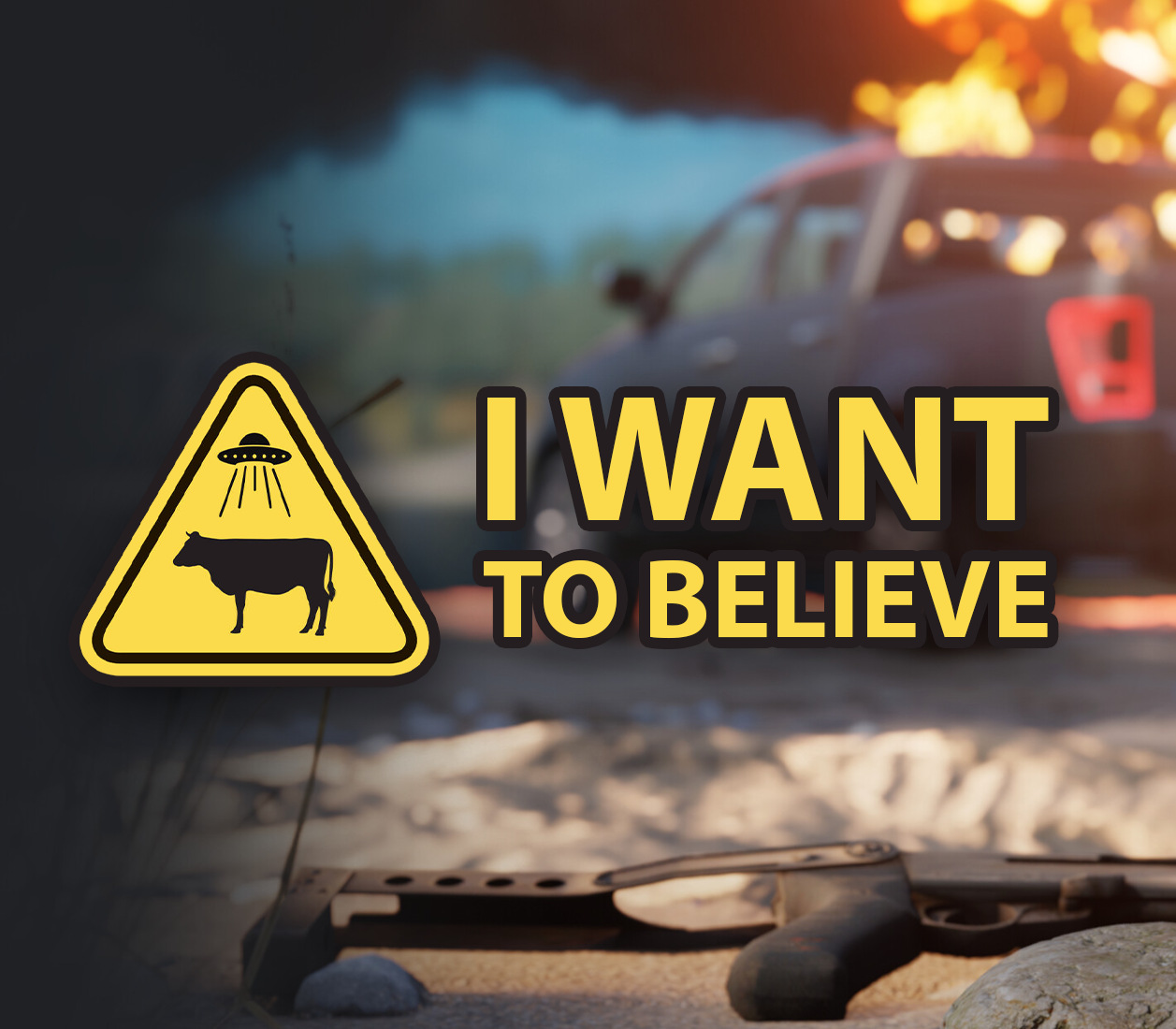 I Want to Believe PC Steam CD Key Logo
