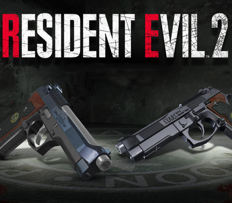 RESIDENT EVIL 2 / BIOHAZARD RE:2 - Deluxe Weapon Samurai Edge - Chris & Jill Model Bundle DLC US PS4 CD Key Logo