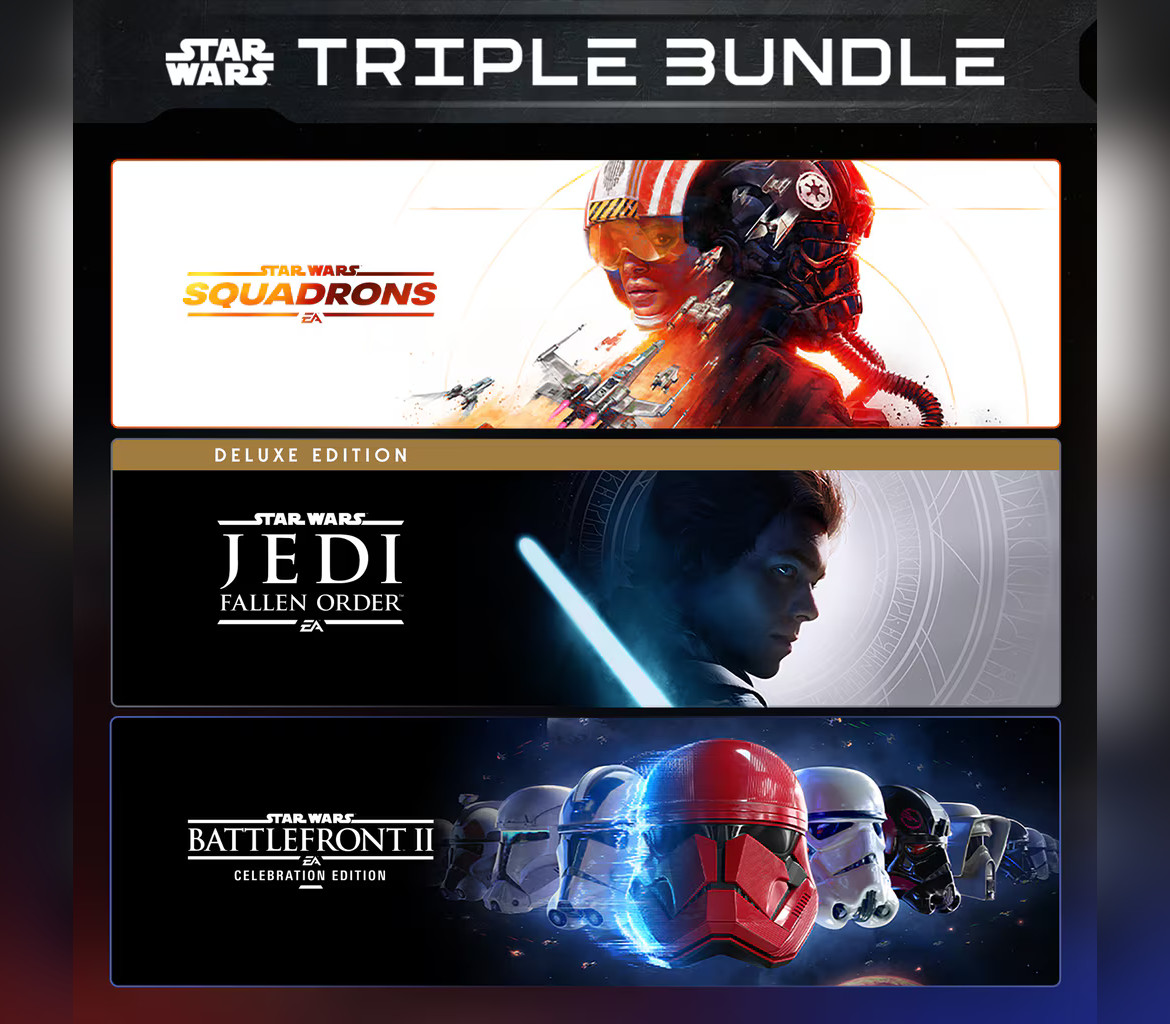 EA STAR WARS Triple Bundle XBOX One / Xbox Series X|S CD Key Logo