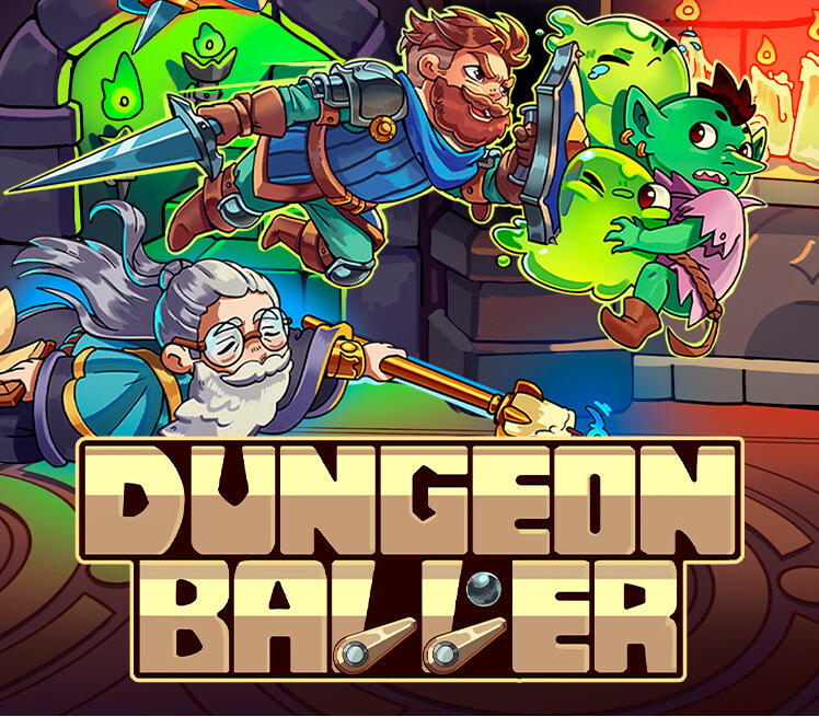 Dungeon Baller Closed Beta PC Steam CD Key Logo