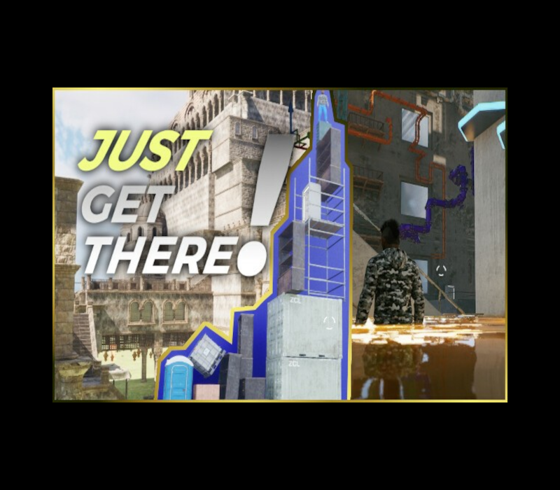 Just Get There PC Steam CD Key Logo