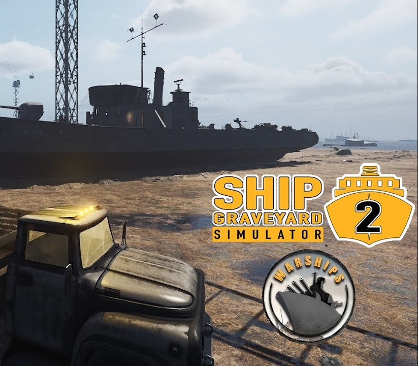Ship Graveyard Simulator 2 - Warships DLC PC Steam CD Key Logo