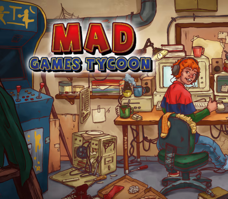 Mad Games Tycoon AR XBOX One CD Key Logo