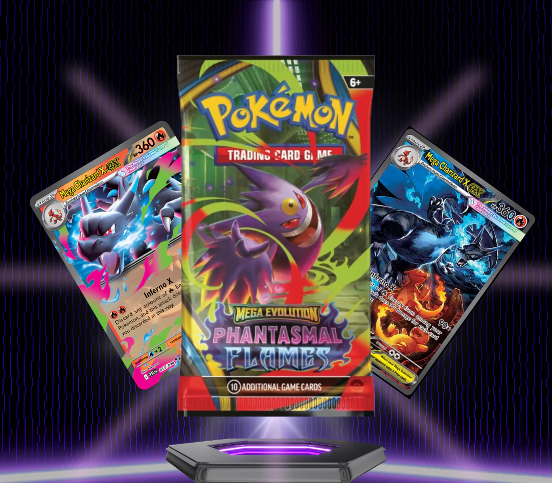 Pokémon TCG Live - Phantasmal Flames Booster Pack CD Key Logo