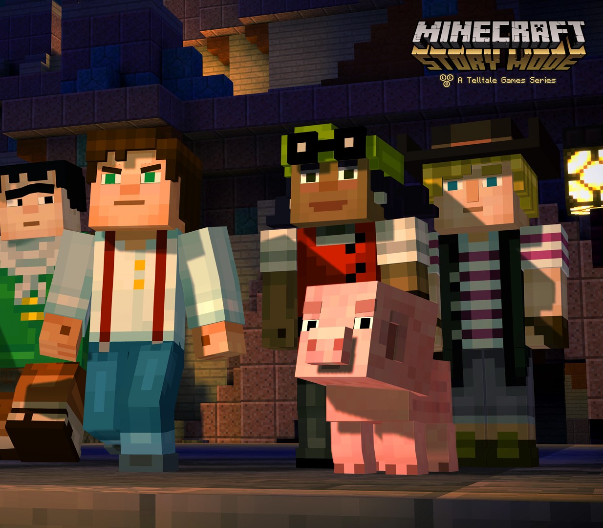 Minecraft: Story Mode - A Telltale Games Series PC Steam CD Key Logo