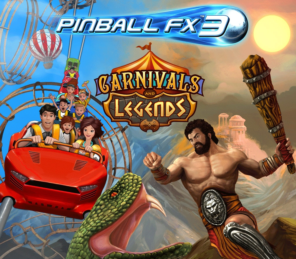 Pinball FX3 - Carnivals and Legends DLC Steam CD Key Logo