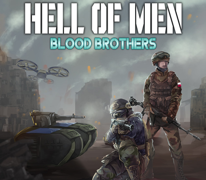 Hell of Men: Blood Brothers Steam CD Key Logo