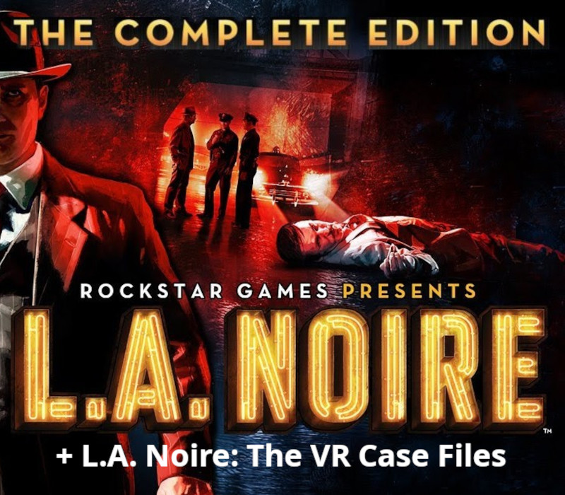 L.A. Noire + L.A. Noire: The VR Case Files Bundle Steam CD Key Logo