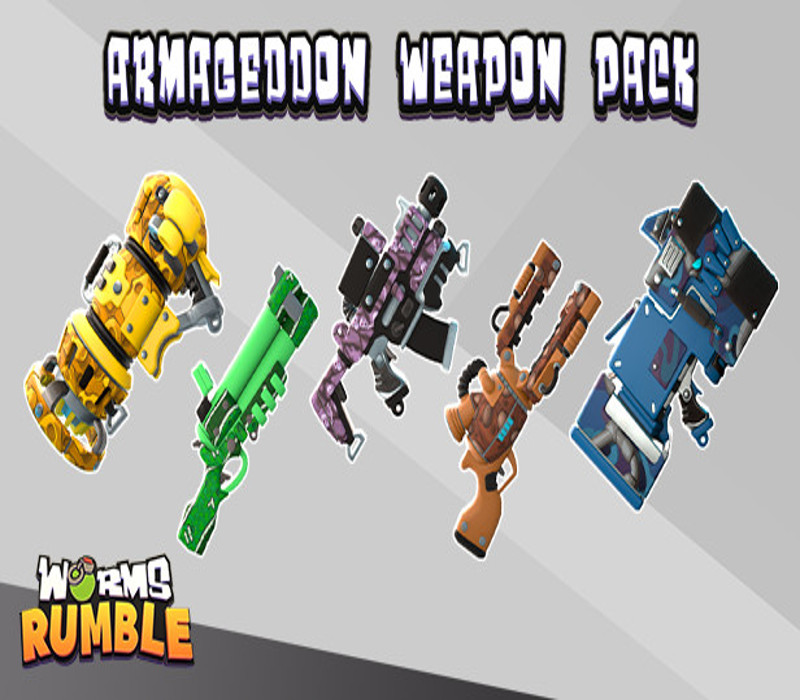 Worms Rumble - Armageddon Weapon Skin Pack DLC PC Steam CD Key Logo