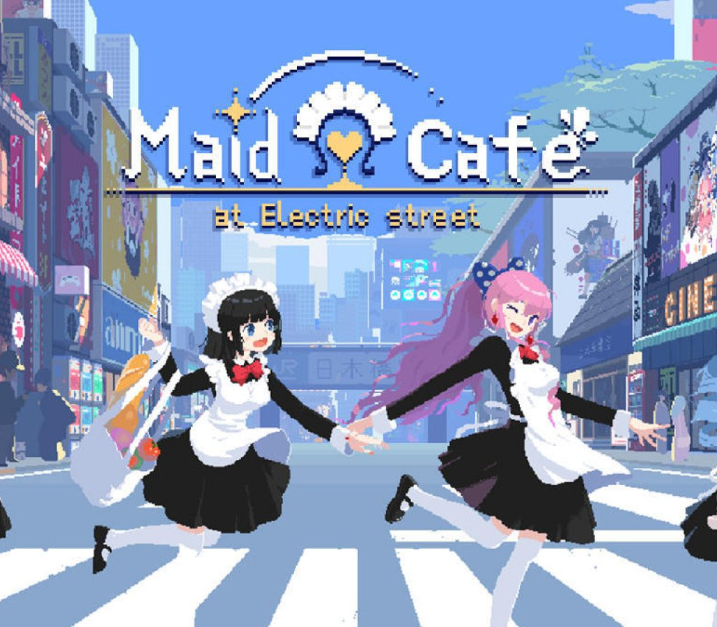 Maid Cafe on Electric Street PC Steam CD Key Logo