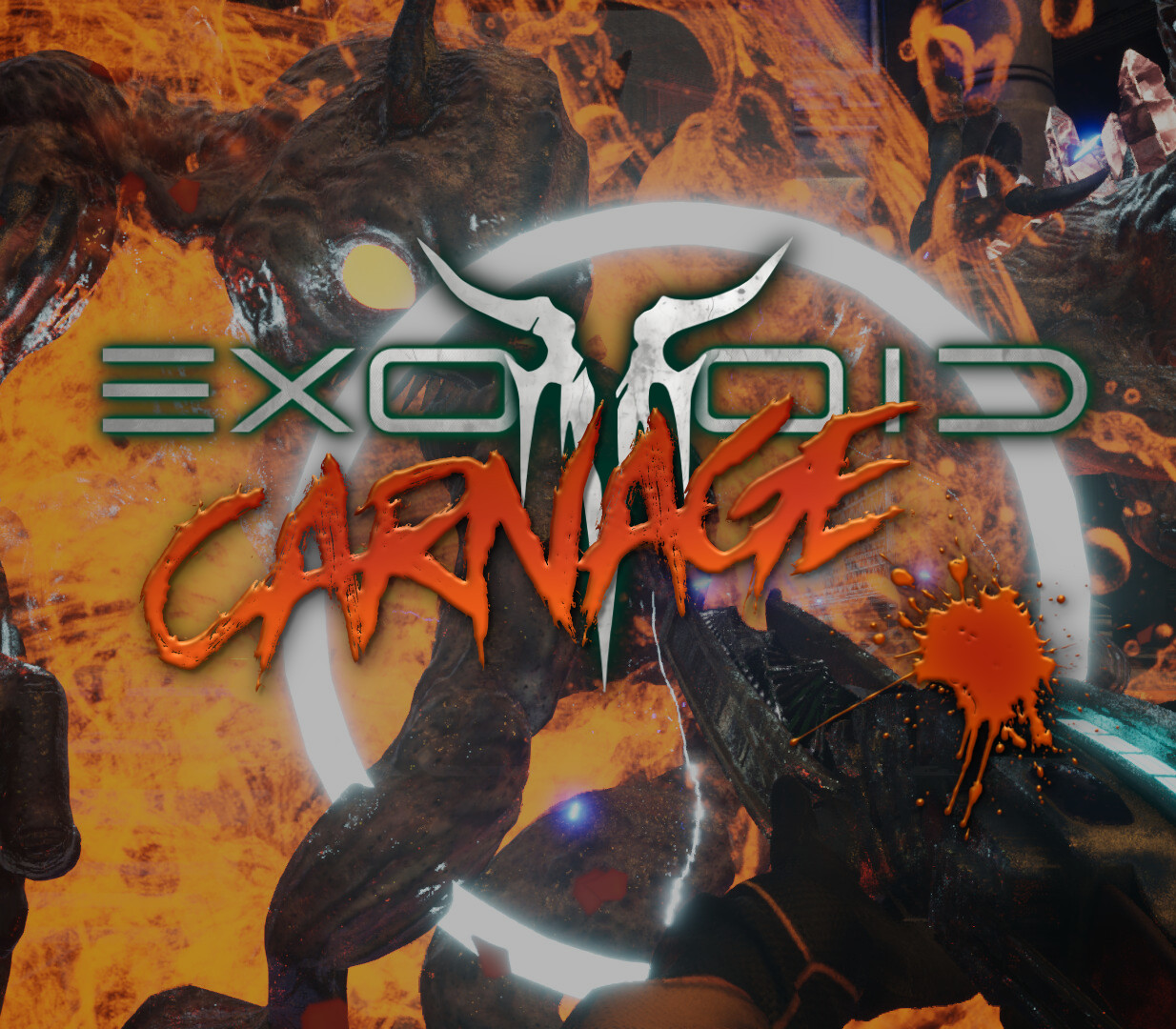 Exovoid Carnage PC Steam CD Key Logo
