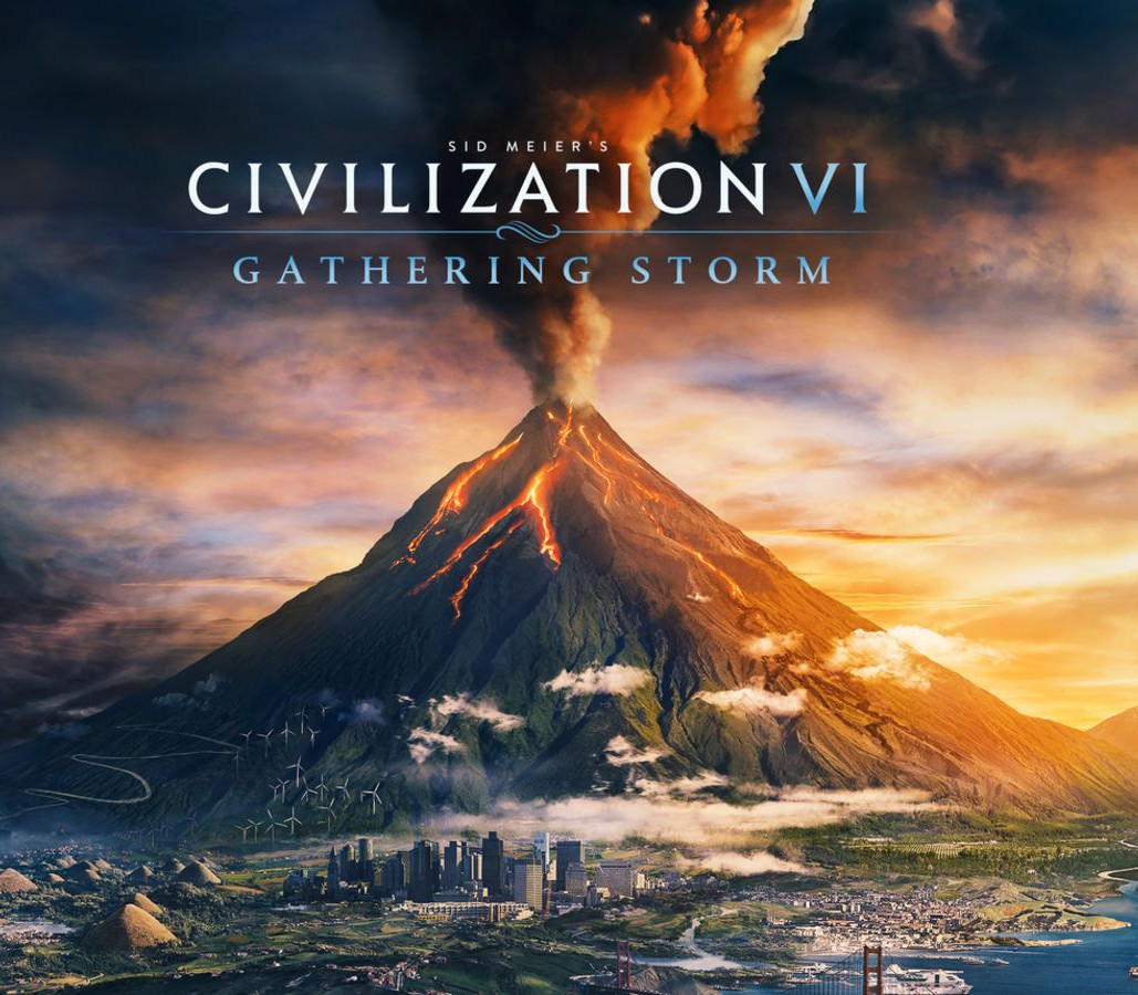 Sid Meier's Civilization VI - Gathering Storm DLC PC Steam CD Key Logo