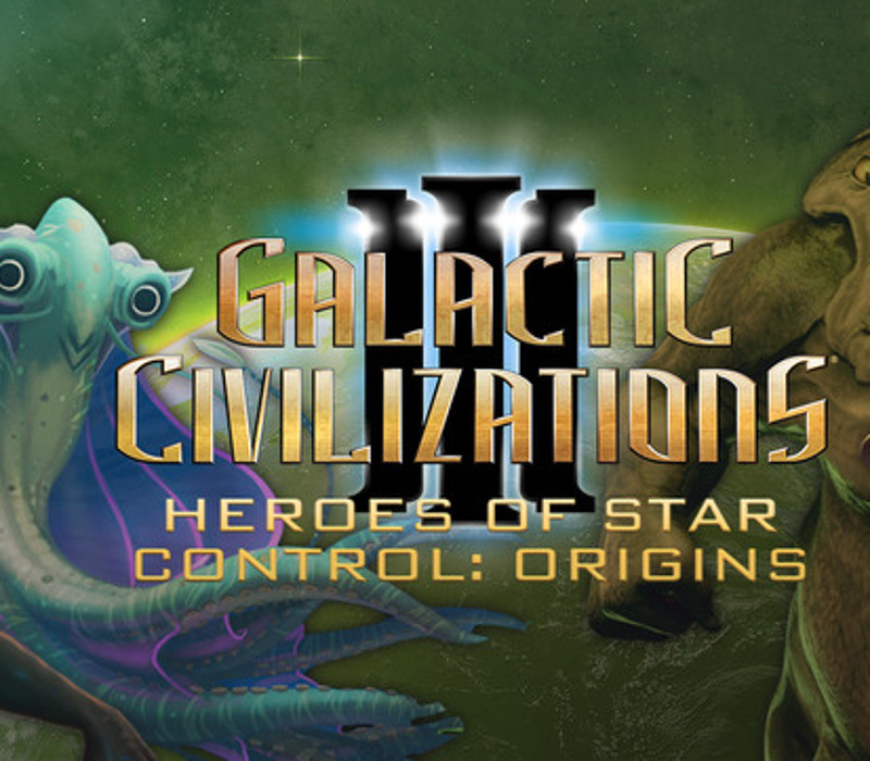 Galactic Civilizations III - Heroes of Star Control: Origins DLC PC Steam CD Key Logo