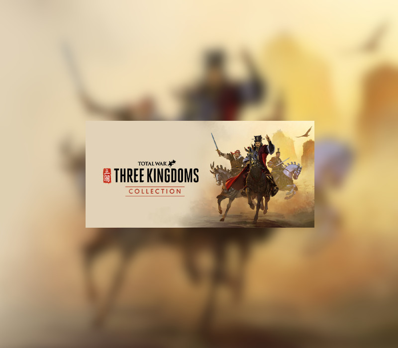 Total War: THREE KINGDOMS Collection RoW PC Steam CD Key Logo