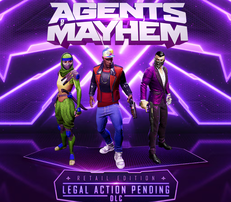 Agents of Mayhem - Legal Action Pending DLC EU PC Steam CD Key Logo