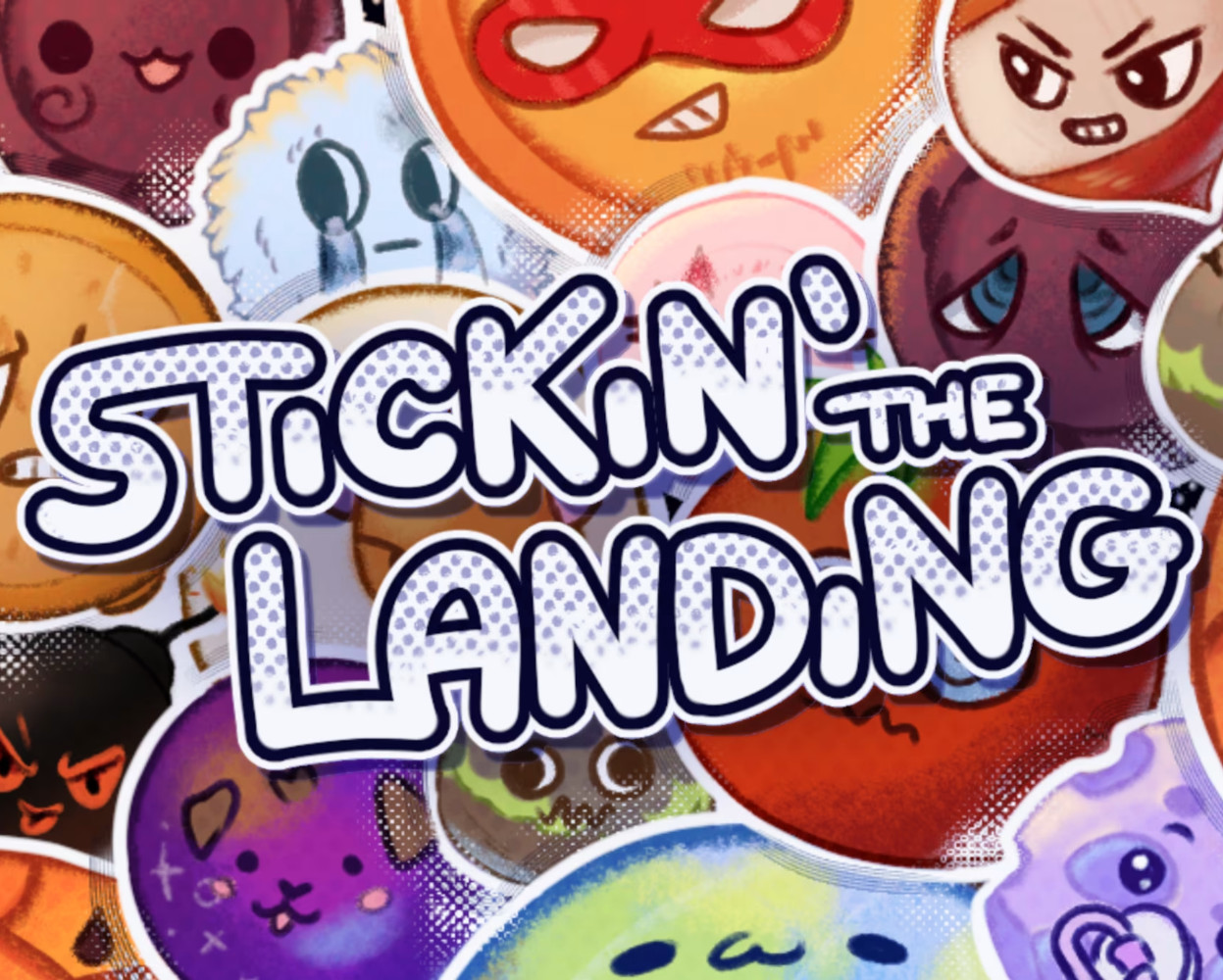 Stickin' the Landing PC Steam CD Key Logo