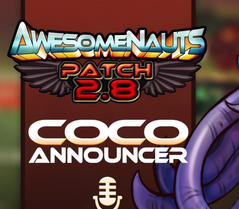 Awesomenauts - Coco Nebulon Announcer DLC Steam CD Key Logo