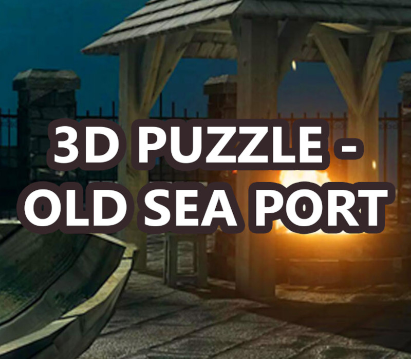 3D PUZZLE - Old Sea Port PC Steam CD Key Logo