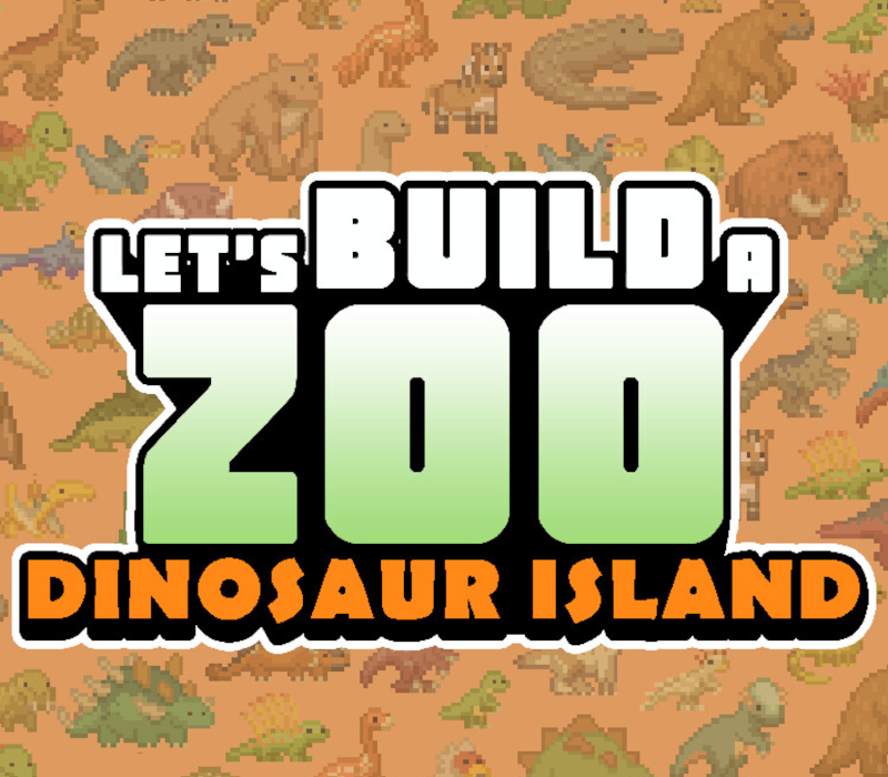Let's Build a Zoo - Dinosaur Island DLC PC Steam CD Key Logo