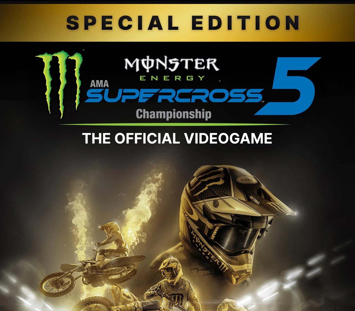 Monster Energy Supercross 5 - Special Edition EU XBOX One / Xbox Series X|S CD Key Logo