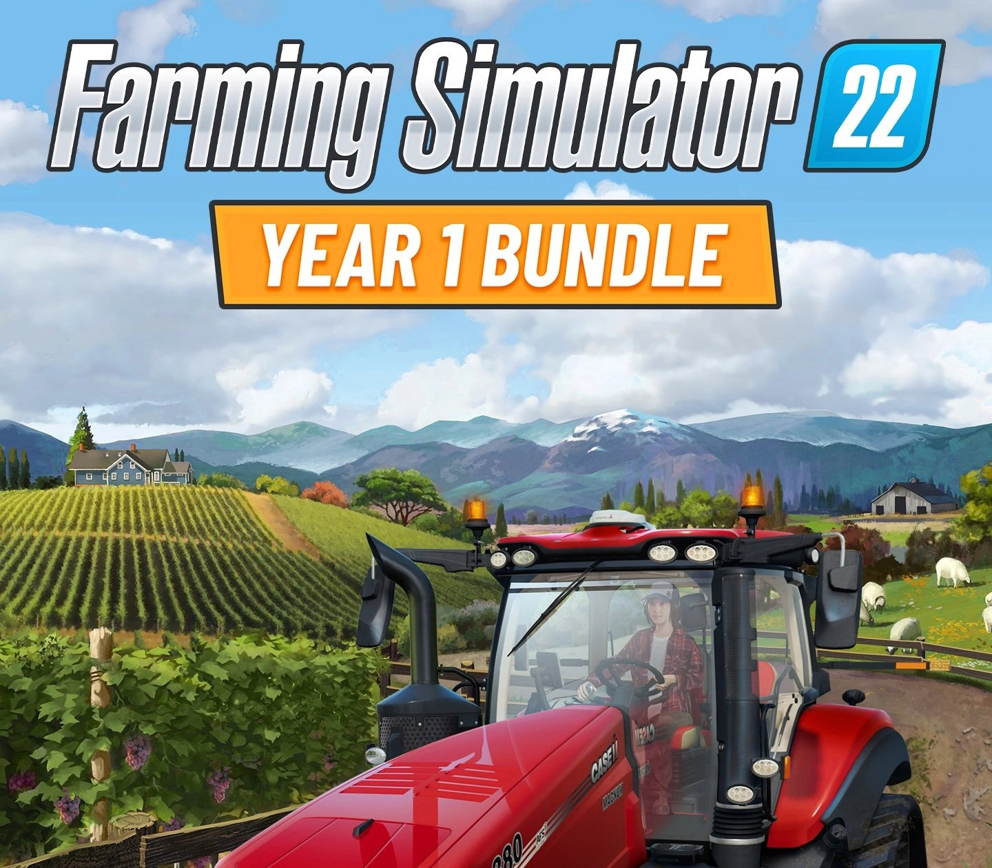 Farming Simulator 22 Year 1 Bundle PC Steam CD Key Logo