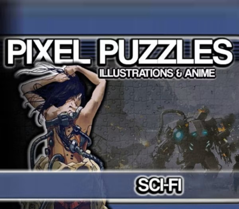 Pixel Puzzles Illustrations & Anime - Jigsaw Pack: Sci-Fi DLC PC Steam CD Key Logo
