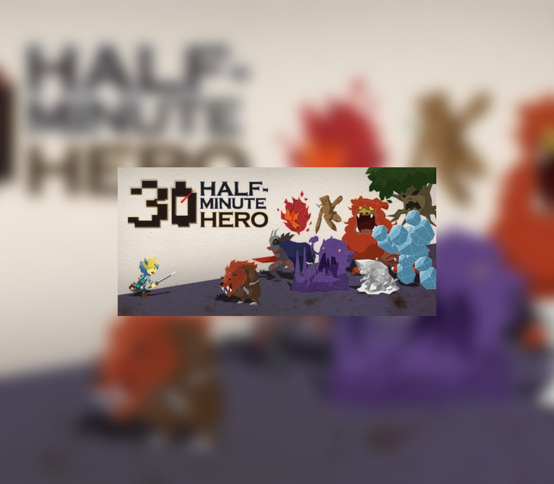 Half Minute Hero: Super Mega Neo Climax Ultimate Boy Steam CD Key Logo