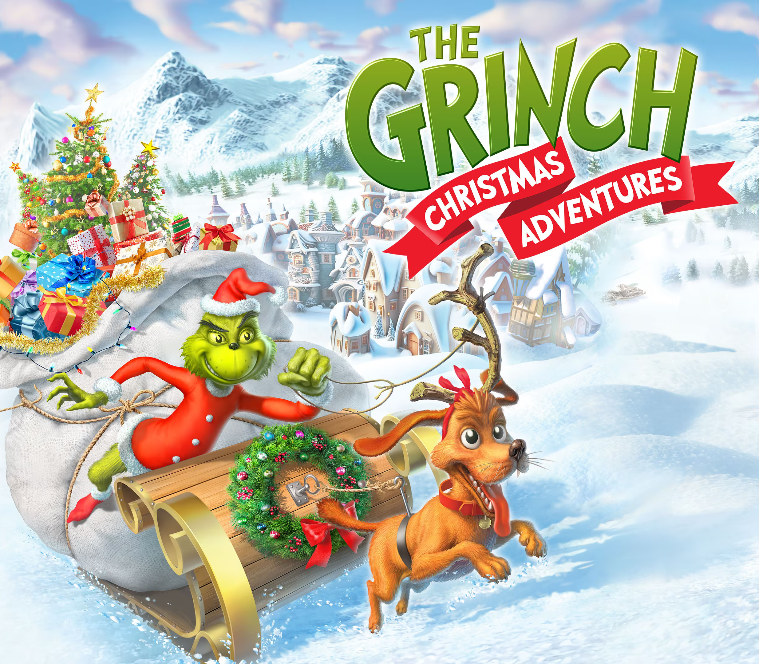 The Grinch: Christmas Adventures PC Steam CD Key Logo