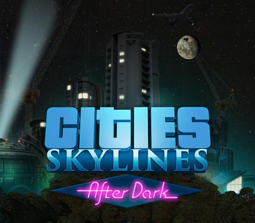 Cities: Skylines - After Dark DLC PC Steam CD Key Logo