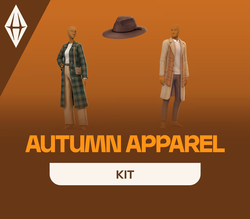 The Sims 4 - Autumn Apparel Kit DLC PC EA App CD Key Logo