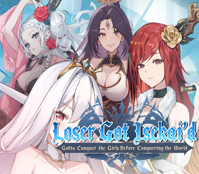 Loser Got Isekai’d -Gotta Conquer the Girls Before Conquering the World- PC Steam CD Key Logo